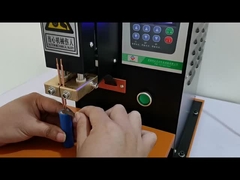 Petite soudeuse par points de bureau pour batteries au lithium, modèle pneumatique, double impulsion