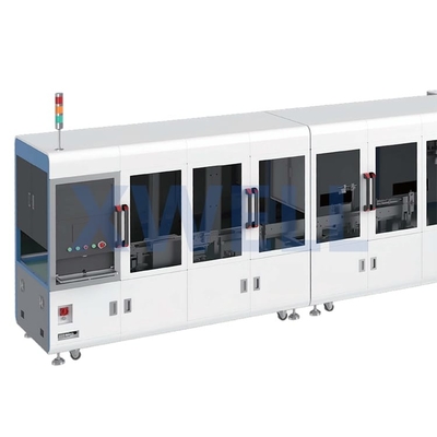 Chaîne de production cylindrique complètement automatique de paquet de batterie pour la cellule 18650 21700 32650 4680