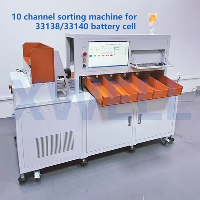 La Manche cylindrique automatique de la trieuse 10 de cellules de batterie pour 33138 33140