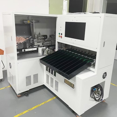 Machine automatique d'autocollant de papier d'isolation de machine de tri de batterie pour la batterie cylindrique