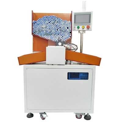 Trieuse cylindrique automatique de batterie de 5 canaux pour la fabrication d'emballage de batterie