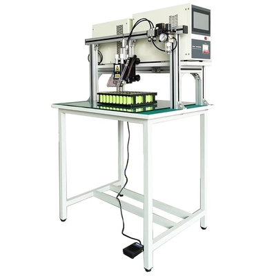 Pédale à C.A. manuelle de machine de soudage par points de cellule cylindrique de lithium de portique pour 18650 21700