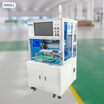 Soudeuse à points électrique entièrement automatique à un côté pour souder des batteries cylindriques