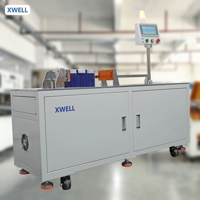 Machine d'empilage de cellules de batterie prismatiques contrôlée par automate programmable (PLC) avec servomoteur