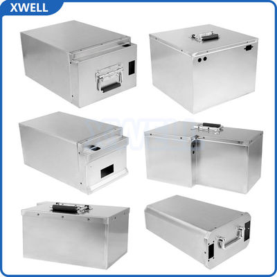 Boîtier de station d'échange de batteries en acier inoxydable 72V 60V 48V Kit de pack de batterie sodium-ion