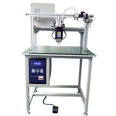 machine manuelle de soudage par points 220V pour le portique d'alimentation CC de cellules de lithium de batterie