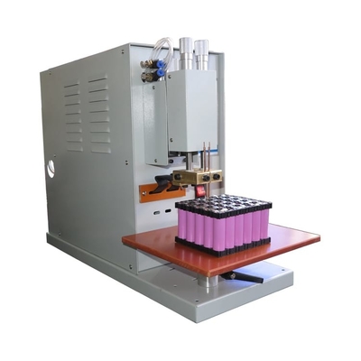 Soudeur de bureau de batterie au lithium, soudeur pneumatique 10KW de tache de cellules