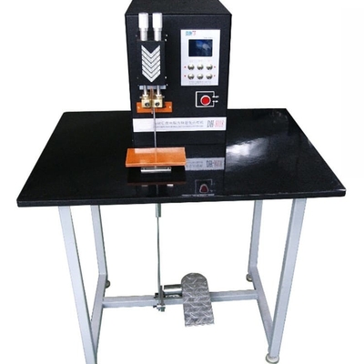Impulsion manuelle pneumatique à C.A. de machine de soudure de paquet de 18650 batteries