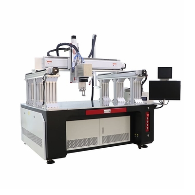 Machine 1000w de soudure laser de batterie de 4 axes avec le cadre de portique de Longmen