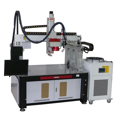 Machine 1000w de soudure laser de batterie de 4 axes avec le cadre de portique de Longmen