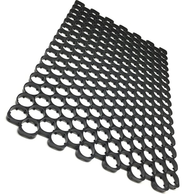 Support 18650 des matières premières 21700 de pile électrique de nid d'abeilles 22.5mm