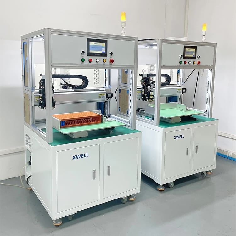 Machine latérale simple de soudage par points de la CE pour la batterie cylindrique de vélo électrique de paquet de batterie