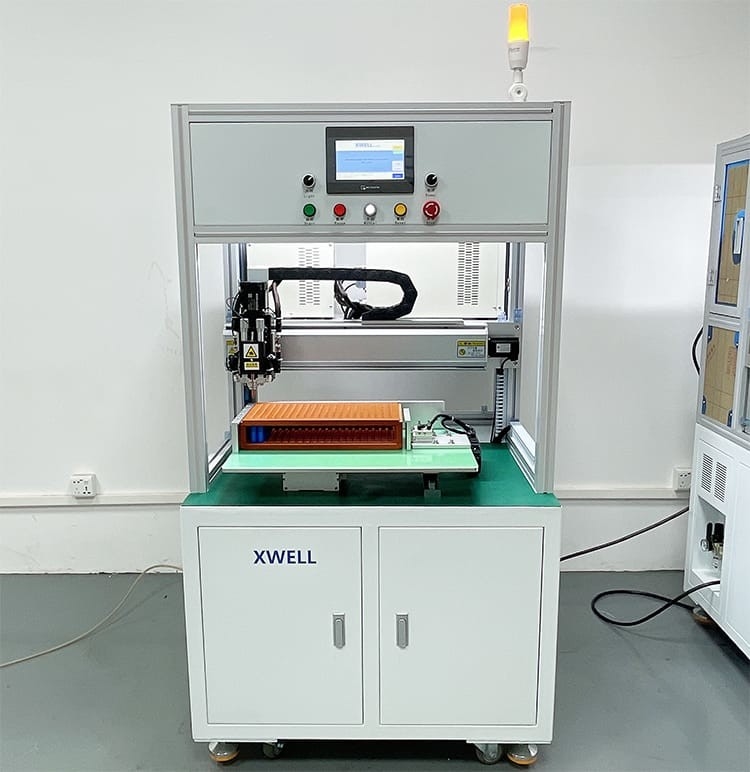 Rendement élevé de batterie de machine latérale simple de soudage par points pour Li Ion Battery Pack