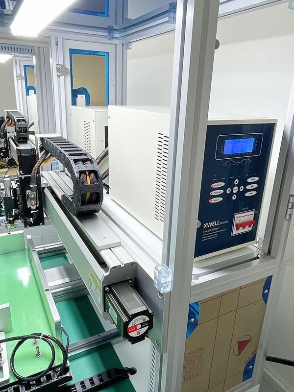 Machine latérale simple automatique de soudage par points pour le paquet de batterie faisant 0,03 - 0.25mm