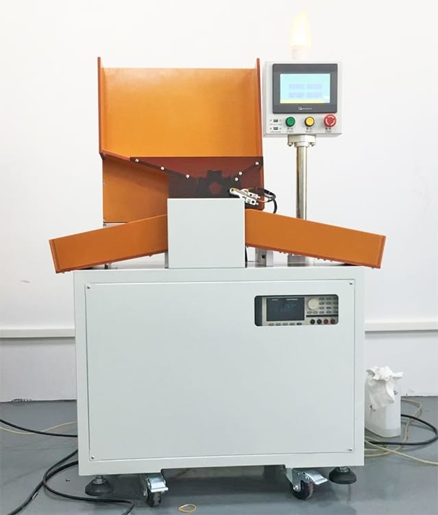 Trieur et testeur de batterie à 5 canaux pour cellule cylindrique 18650 21700