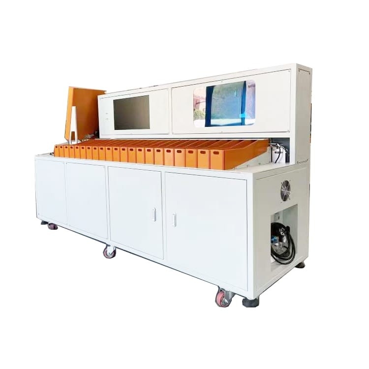 Essai cylindrique automatique de batterie d'ion de lithium de trieuse de cellule de 21 canaux