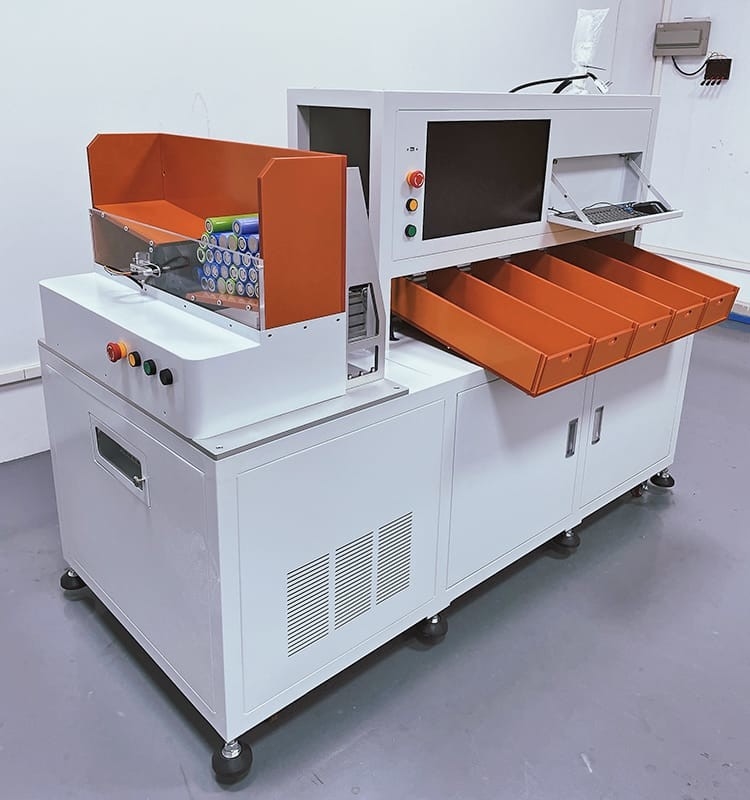 Trieuse de cellules de batterie des 5 Manche pour 32130 essai de résistance de 32140 tensions