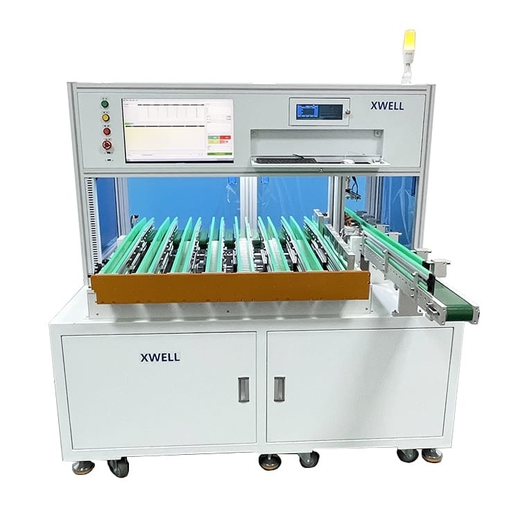 Machine de classement de cellules de batterie de laboratoire 8 canaux pour 18650 et 21700 cellules