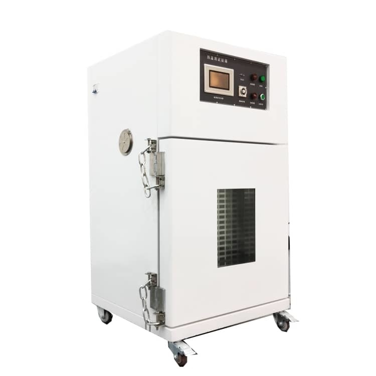 Machine de test de l'abus thermique de la batterie au lithium Chambre d'essai de la performance en cas de choc thermique de la cellule au lithium