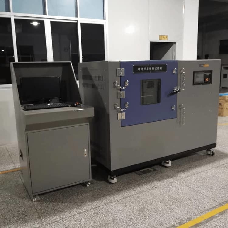 Machine intégrée de perforation par aiguille d'extrusion à batterie Type vertical