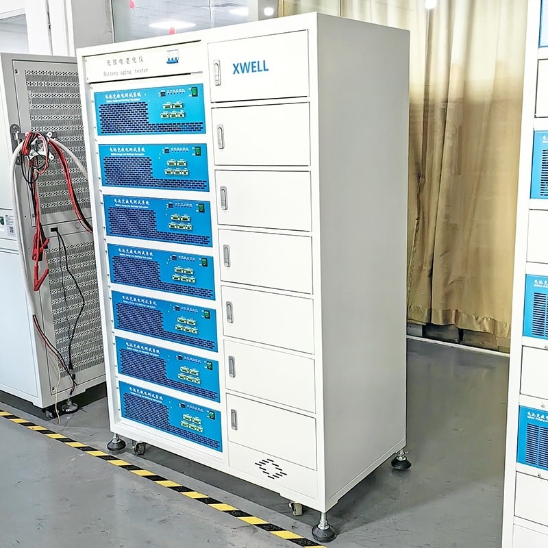 7 Canaux 70V 5A Chargement 10A Décharge de la batterie Machine de test de vieillissement pour le paquet de batteries