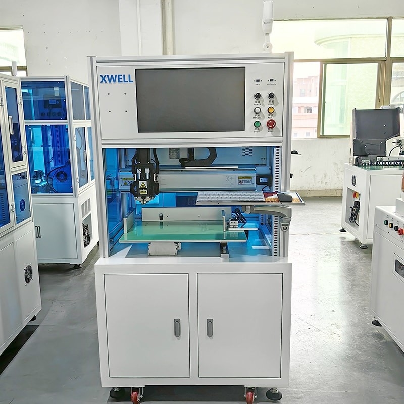 Machine de soudage automatique à point unique pour batterie cylindrique/batterie de vélo électrique/batterie de véhicule électrique