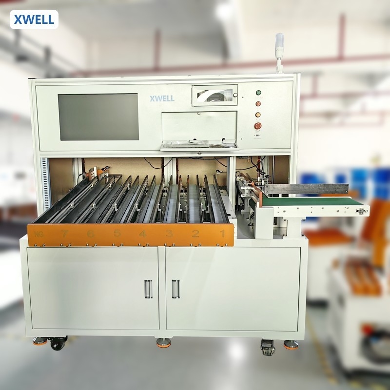 Machine de classement de cellules de batterie orientée vers la précision pour une qualité de production de batterie de premier ordre
