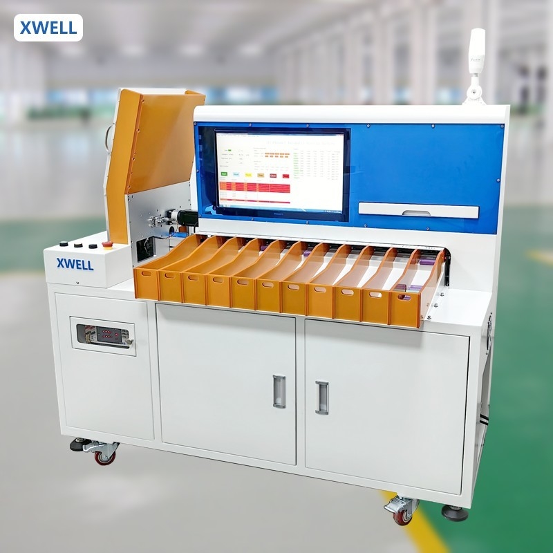 11 Channels Battery Sorter Sorting Machine Pour les batteries cylindriques