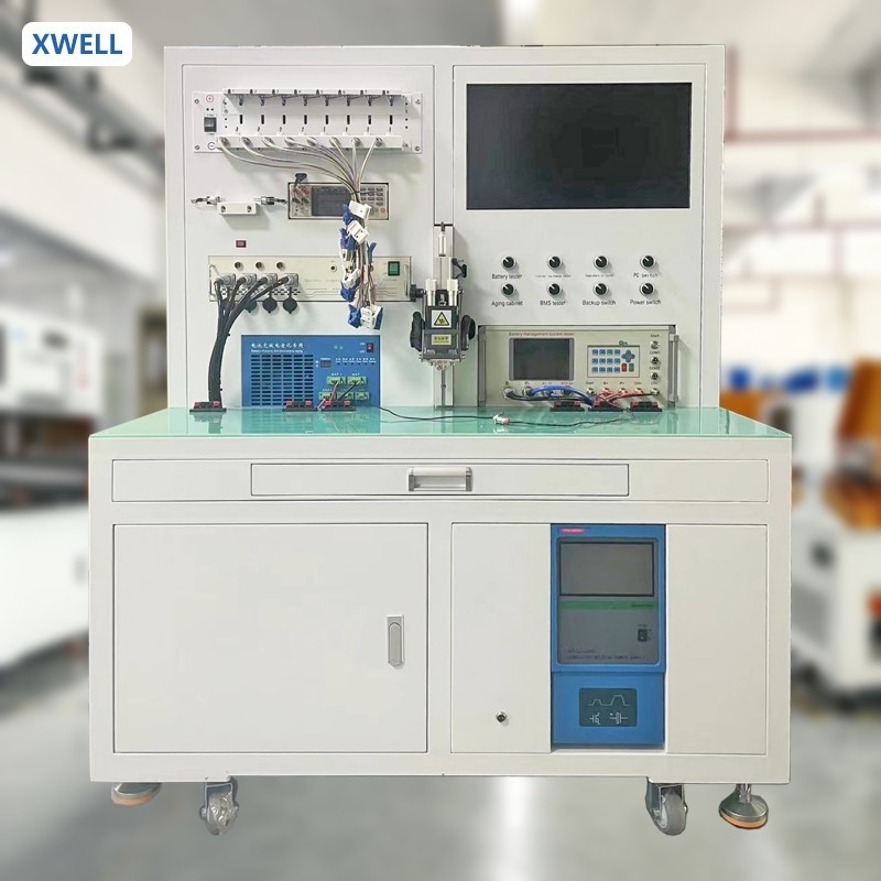 Appareil de tri de cellules cylindriques à 11 canaux 80PPM avec sélecteur de batterie à écran tactile