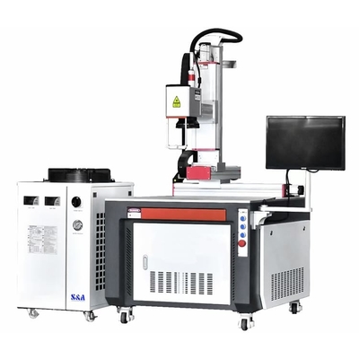 Machine continue de soudure laser de fibre de 1000w 1500w 2kw pour le paquet de batterie au lithium
