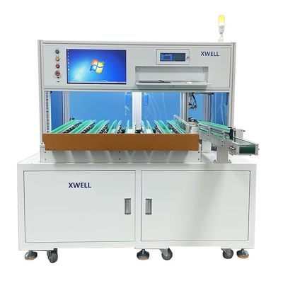 Bon prix Le PLC prismatique automatique de trieuse de cellules de batterie des 8 Manche a commandé en ligne