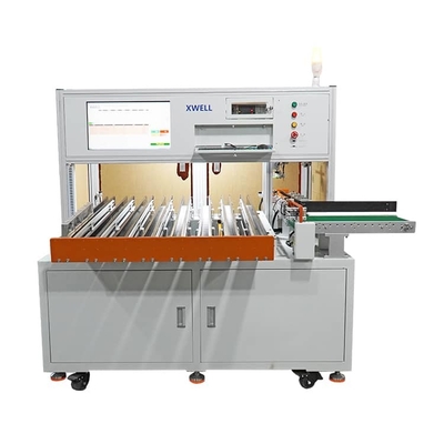 Machine de tri des cellules prismatiques à batterie à ions de lithium à 5 canaux