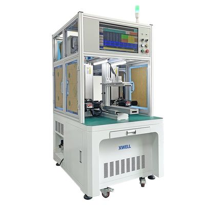 Bon prix Soudeuse à point automatique à double face CNC 18650/26650/32650 Machine de soudage à point à pile cylindrique en ligne