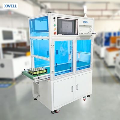 Bon prix Machine d'inspection visuelle positive et négative de la batterie cylindrique Testeur CCD de détection de polarité du paquet de batterie cylindrique en ligne