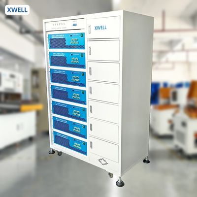 Machine de vieillissement de packs de batteries lithium-ion 12 canaux 70V 5A charge 10A décharge