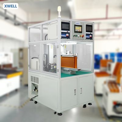 Bon prix Machine de soudure par points CNC automatique double face avec alimentation de soudure par transistors en ligne