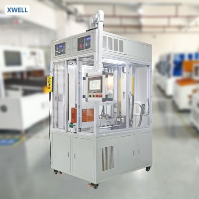 Bon prix XW-ADW Machine de soudage automatique à batterie à double face 5000A-10000A Contrôle du serveur PC pour cellules 18650-33140 en ligne