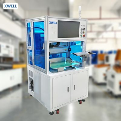 Machine de soudage par points automatique simple face pour packs de batteries cylindriques 18650 21700