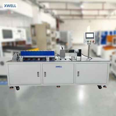 Bon prix Machine de compression de module de batterie prismatique XW-PC12, pression de 500kg, course de 1200mm, servomoteur PLC en ligne