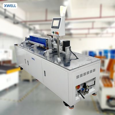 Bon prix XW-PC12 machine à compresser automatique à batterie prismatique 500 kg pression 1200 mm en ligne