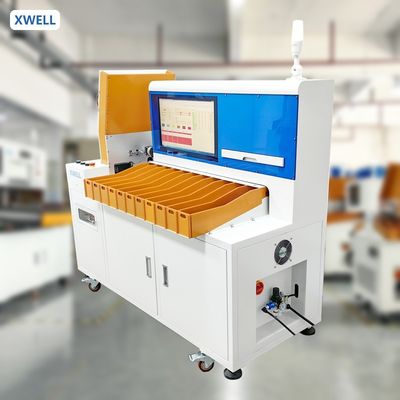 Bon prix 18650 26650 32650 21700 Sortisseuse à batterie cylindrique en ligne