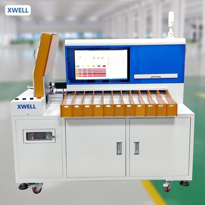 Sortisseur de cellules 11 canaux Machine de tri cylindrique de batterie Séparateur automatique pour batterie au lithium