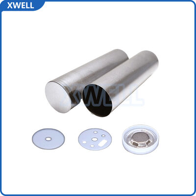 Bon prix 21700 Ensemble de boîtier de batterie cylindrique - coque en acier pré-nickelée + capuchon anti-explosion de sécurité + coussinets isolants en ligne