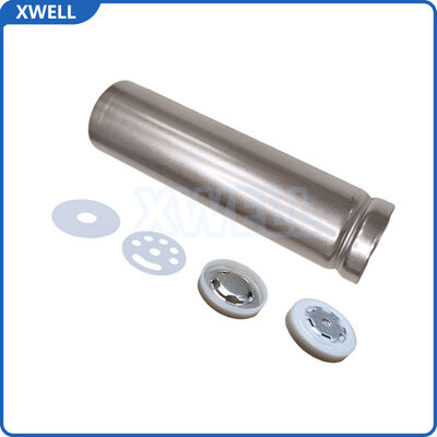 Pré-slotté 21700 Shell de batterie en acier pré-nickelé avec coussin d'isolation contre explosion de sécurité