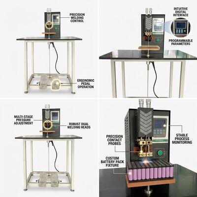 Bon prix Machine de soudage par points manuelle pour batteries lithium-ion en ligne