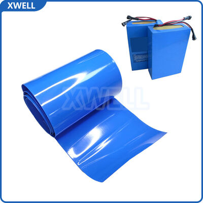 Bon prix Film d'emballage en PVC bleu 150 mm largeur 200 m rouleau à 120 °C pour l'isolation extérieure de la batterie au lithium en ligne