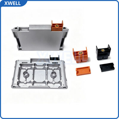 Bon prix Plaque d'extrémité de batterie en aluminium, cadre de refroidissement métallique, dissipation thermique pour cellules prismatiques de 50Ah à 314Ah en ligne