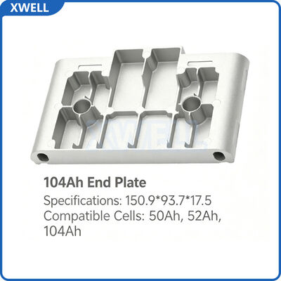 Bon prix Plaque d'extrémité en aluminium moulé sous pression pour batterie prismatique pour plusieurs types de cellules, diverses tailles et dimensions disponibles en ligne